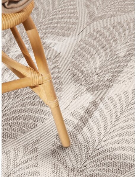 Килим за открито и закрито в цвят слонова кост и сиво 160x230 cm Duet Liora – NORTHRUGS