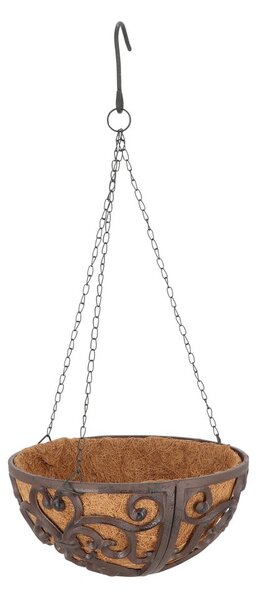 Метална висяща и стенна саксия за цветя ø 30 cm – Esschert Design