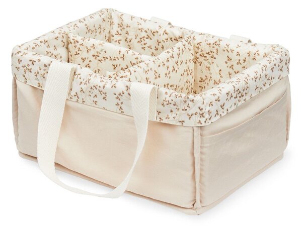 Бежова текстилна детска кутия за съхранение 32x23x15 cm Lierre – Cam Cam Copenhagen