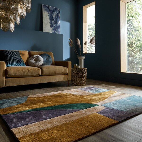 Ръчно изработен килим от вискоза 140x200 cm Polaris – Flair Rugs