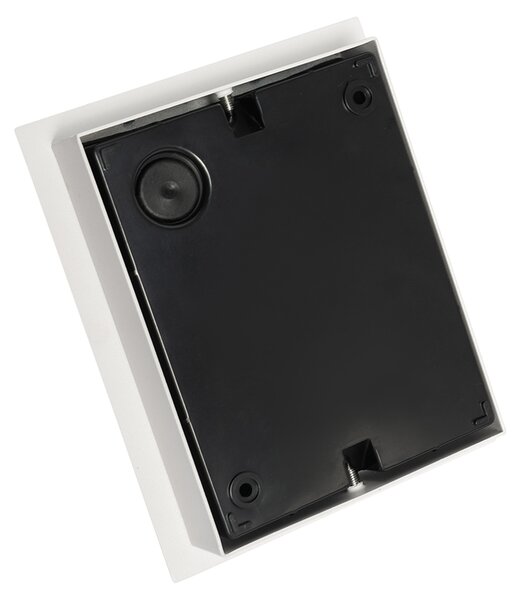 Модерна външна стенна лампа бяла с LED IP54 - Simon