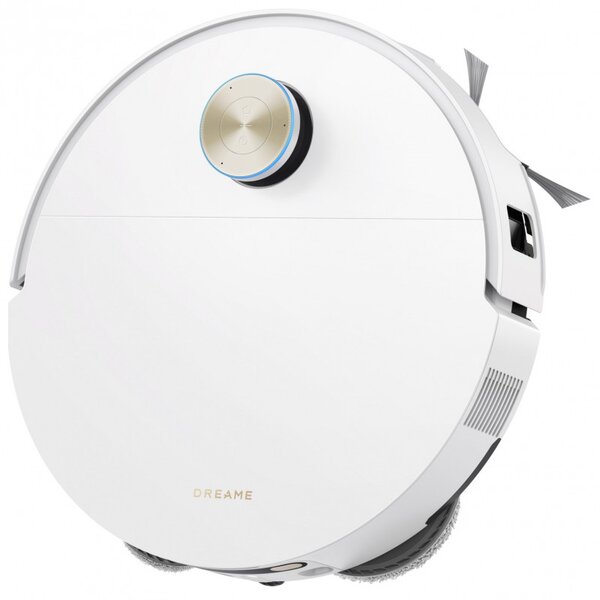 Прахосмукачка робот Dreame X60 Ultra Complete RLX87DE-WH, 180 мин, 0.2 л, AI камери, VersaLift, Автоматизирана станция, Гласови команди, Бял