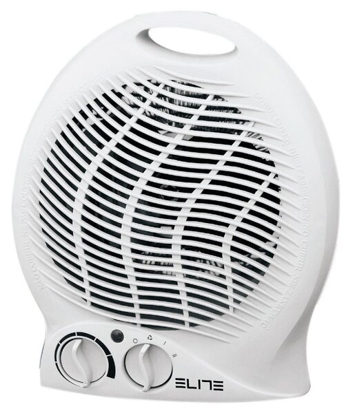 Вентилаторна печка Elite AH-215, 2000W, 2 степени, 3 режима, Защита от прегряване, Индикаторна лампичка, Бял