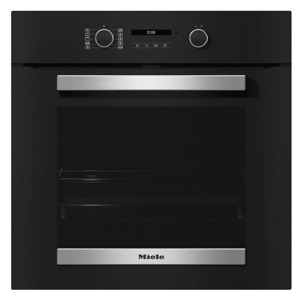 Фурна за вграждане Miele H 2465 BP ACTIVE, клас А+, 76 л. обем, пиролитично почистване, 5 нива на готвене, черна