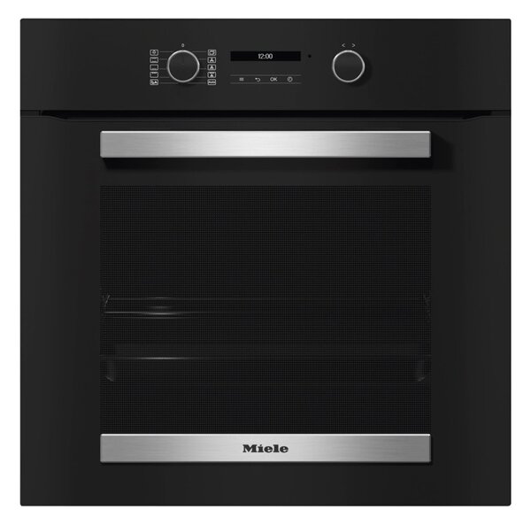 Фурна за вграждане Miele H 2465 B ACTIVE, клас А+, 76 л. обем, PerfectClean, 5 нива на готвене, черна
