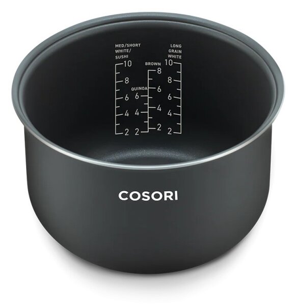 Мултикукър за бавно готвене Cosori CRC-R501-KEU, 970W, 5 л, 17 програми, Таймер, Отложен старт, Черен