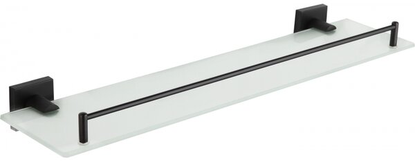 Mexen Rufo стъклен рафт, черен - 7050937-70