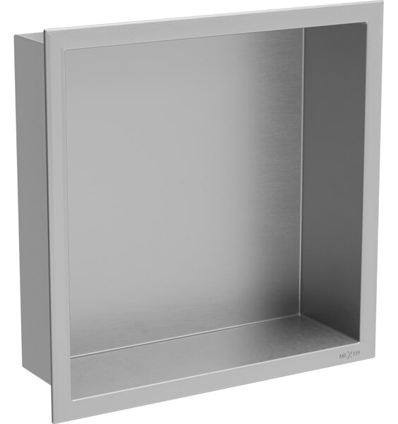 Mexen X-Wall-R нишова полица с фланец 30 x 30 см, инокс - 1910303010