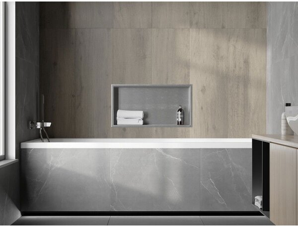 Mexen X-Wall-R ниша рафт с кант 60 x 30 cm, inox - 1910603010
