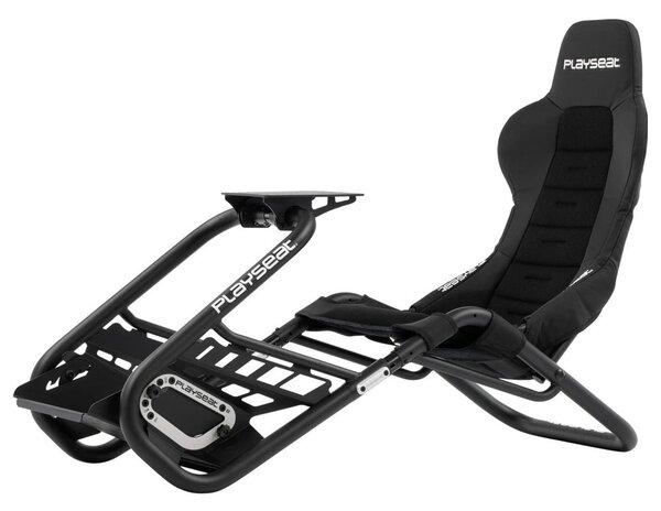 Геймърски стол Playseat Trophy Black (RAP.00304), до 120kg., изкуствена кожа/текстил, черен