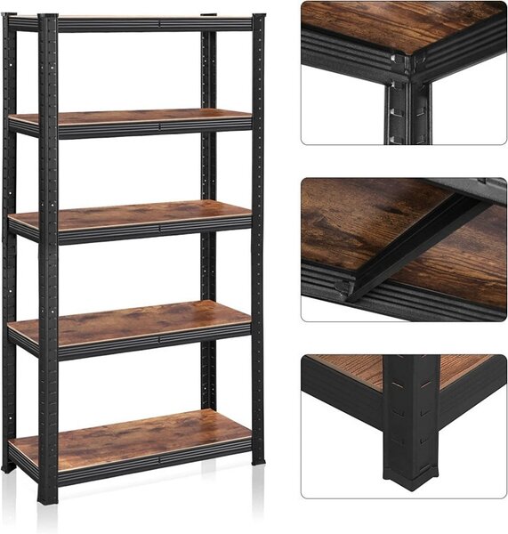 Рафт Songmics с 5 рафта, 30 x 75 x 150, GLR030B01