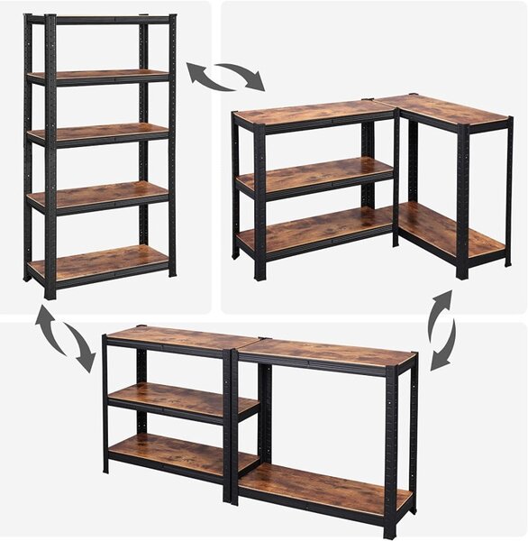 Рафт Songmics с 5 рафта, 30 x 75 x 150, GLR030B01