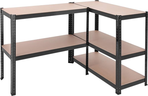 Рафт Songmics, 5 рафта, 180 x 90 x 40 см, Черен, GLR040B01