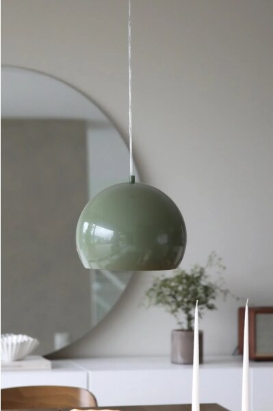 Markslöjd 108988 - Висяща лампа на кабел POP, 1xE27/40W/230V, Ø 28 см, зелена