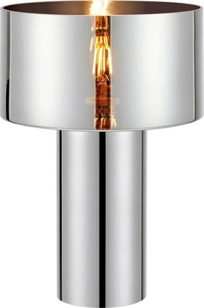 Markslöjd 109144 - Настолна лампа CORIN 1xE27/60W/230V лъскав хром