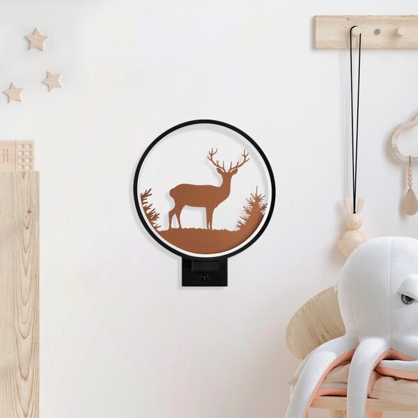 Аплика XMAS23 Черен Месинг