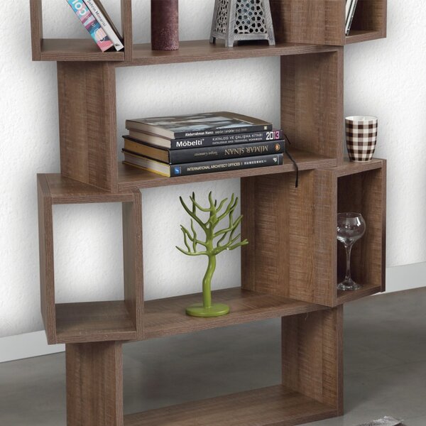 Рафт за книги Box, Тъмен дъб