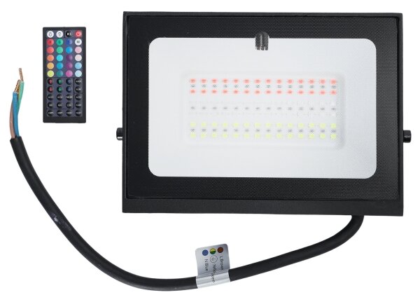 Aigostar - LED RGB димируем прожектор LED/50W/230V IP65 + ДУ