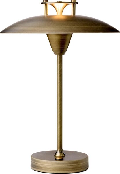 Halo Design 746149 - LED зареждаема лампа с димер MINI STEPP LED/1,8W/1600 mAh IP44 месинг