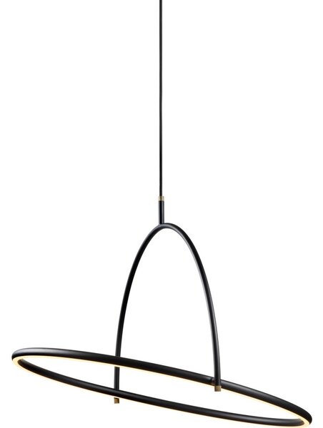Halo Design 749546 - Димируем LED полилей на кабел TILT LED/40W/230V диам. 60 см, черен