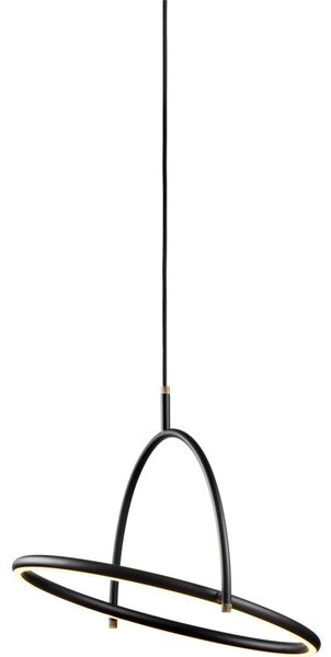 Halo Design 749539 - димируема LED висяща лампа на кабел TILT LED/40W/230V, диаметър 40 см, черна