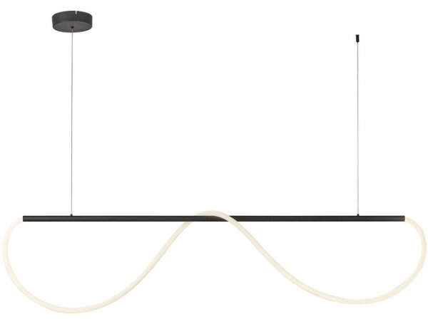 LED полилей на кабел MELECA LED/36W/230V 3000/4000/6000K 160 cm черен