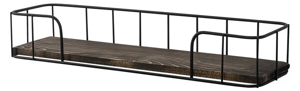 Рафт Сиринга Черен 60x10x15 см