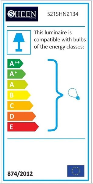 Аплика Erebos Natural 25x26x45 см