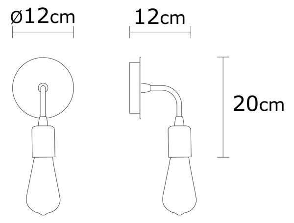 Аплика Харпут Бял 12x20 см