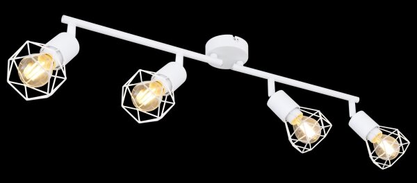 Globo 54802W-4 - Прожектор, луна XARA 4xE14/40W/230V