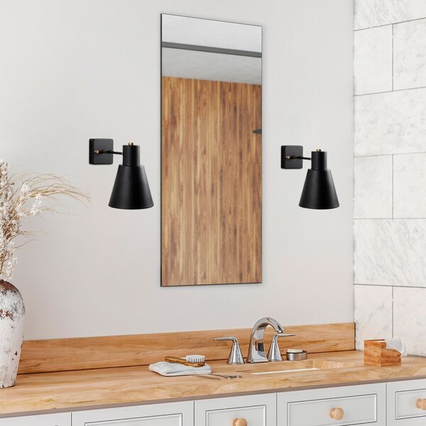 Аплика Funnel Черен 14x24x21 см