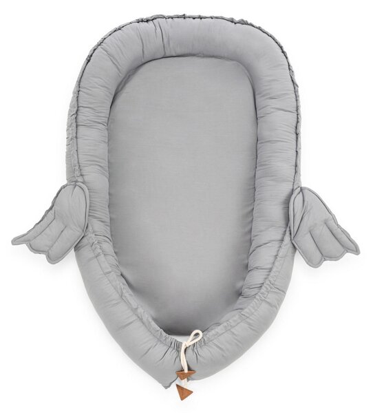 Бебешко креватче Babynest Grey 110x70x12 cm
