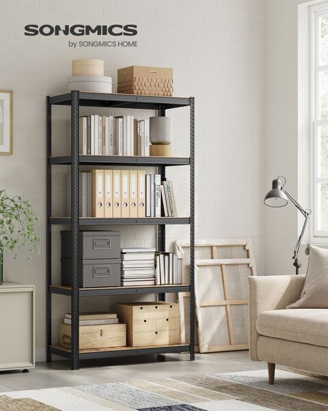 Рафт за съхранение Songmics Black 200x120x20x60 cm