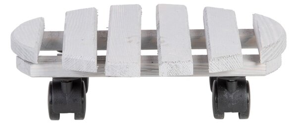Дървена подвижна стойка за саксии ø 29 cm (височина 8 cm) Indoor & Outdoor – Esschert Design
