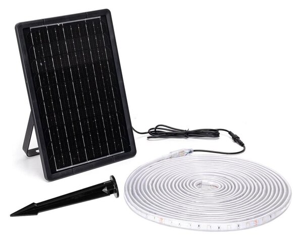 Aigostar - LED RGB регулируема соларна лента LED/10W/3,2V 10 м IP65 + DO