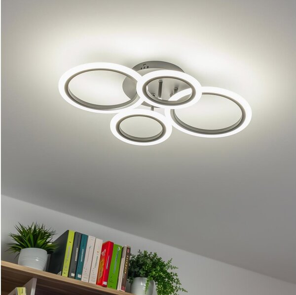 Brilagi - LED Димируем полилей за повърхностен монтаж ORBITS LED/50W/230V 3000-6500K антрацит + д.у