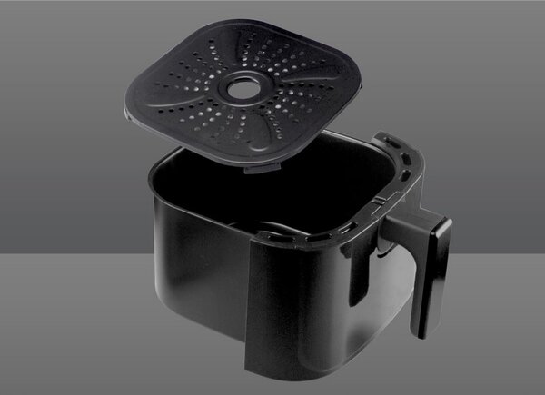 Фритюрник с горещ въздух Air Fryer Beper P101FRI051, 1400 W, 5l, 8 програми, 80-200C, Таймер, Черен