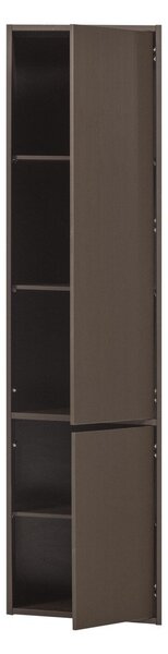 Тъмнокафяв модулен шкаф от масивен бор 55x215 cm Meggy – WOOOD