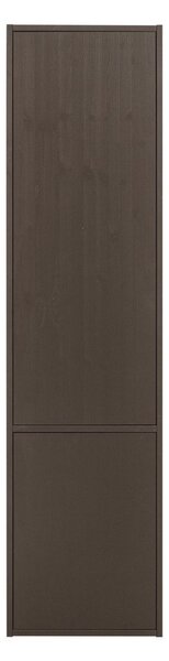 Тъмнокафяв модулен шкаф от масивен бор 55x215 cm Meggy – WOOOD