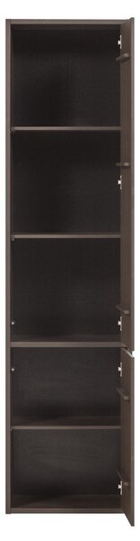 Тъмнокафяв модулен шкаф от масивен бор 55x215 cm Meggy – WOOOD