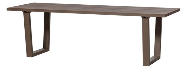 Метална градинска маса за хранене 87x240 cm Bear – WOOOD