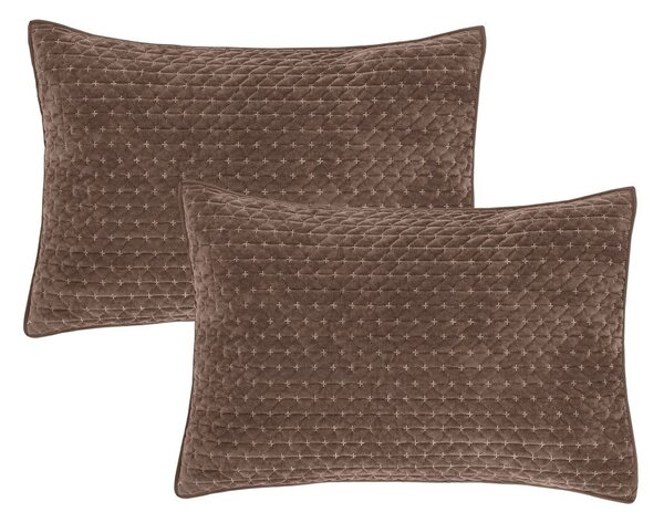 Калъфки за възглавници в комплект 2 бр. 50x75 cm Attica Velvet – Bianca
