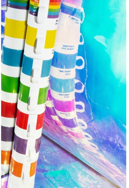 Светлозелена порцеланова чаша 375 ml Light Green 578 – Pantone