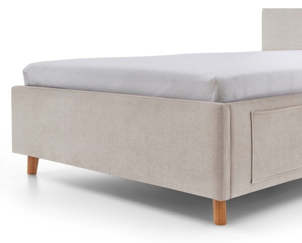 Бежово детско легло 120x200 cm без ламелно дъно Cosy – Meise Möbel