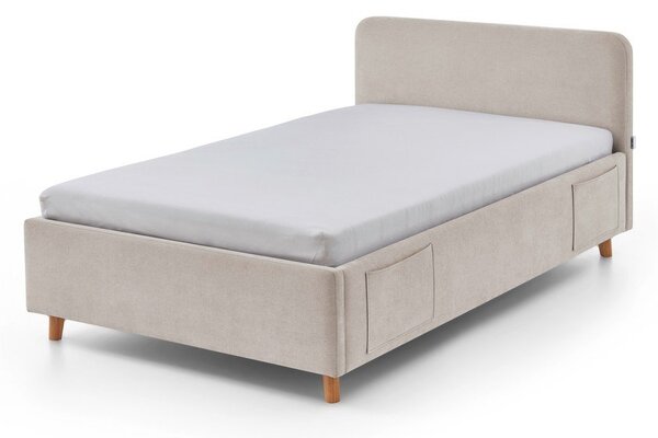 Бежово детско легло 120x200 cm без ламелно дъно Cosy – Meise Möbel