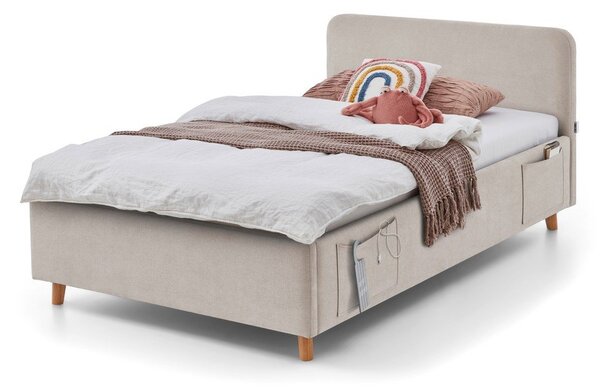Бежово детско легло 120x200 cm без ламелно дъно Cosy – Meise Möbel