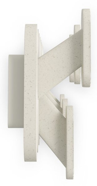 Бежова стоманена стенна закачалка 16 cm Tempo – Umbra
