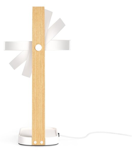 Козметично огледало масивно дърво (увеличение 10x) 12x38 cm Bellwood – Umbra
