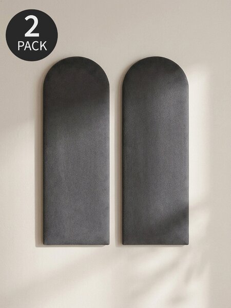 Sinsay - Тапицирани стенни панели 2 pack - тъмносиво