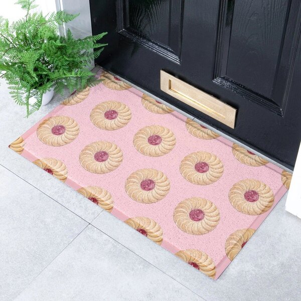 Изтривалка от рециклирана пластмаса 40x70 cm Jam Biscuit – Artsy Doormats